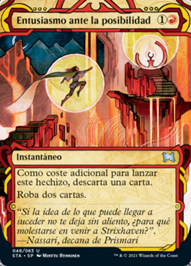 Entusiasmo ante la posibilidad