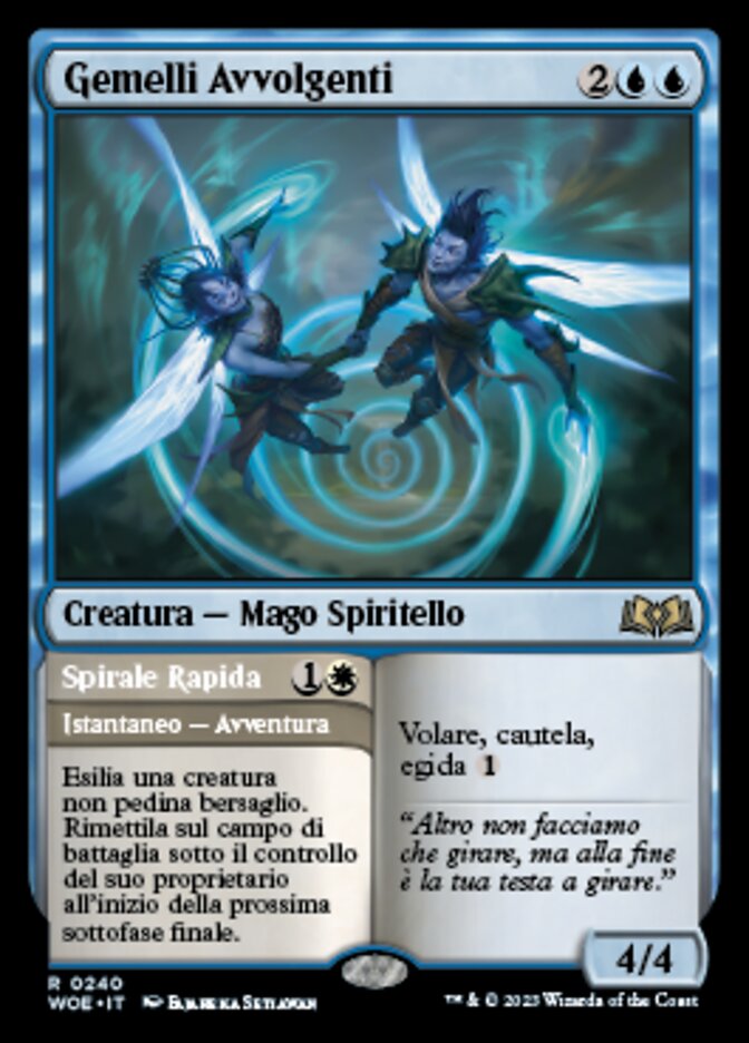 Twining Twins // Swift Spiral