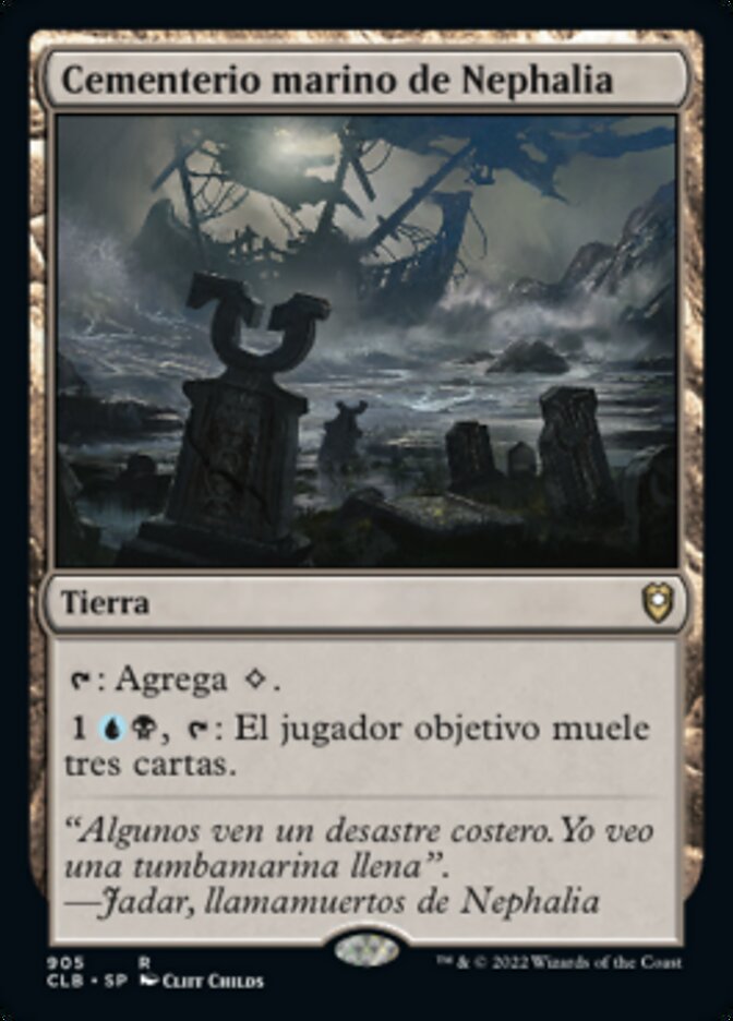 Cementerio marino de Nephalia