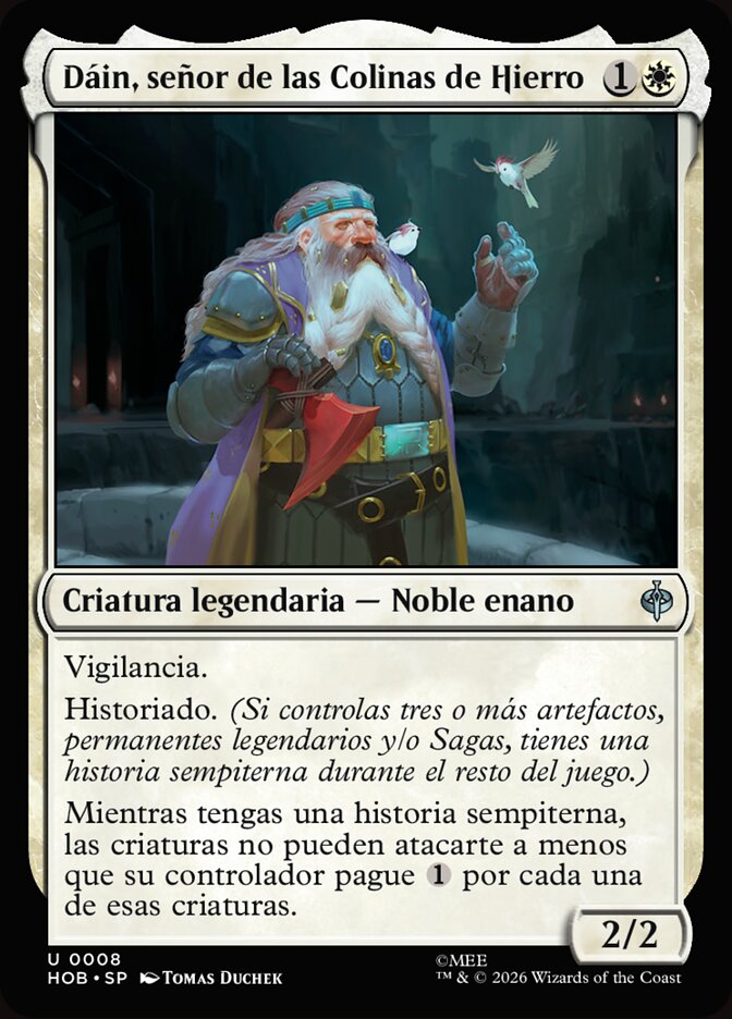 Dáin, señor de las Colinas de Hierro