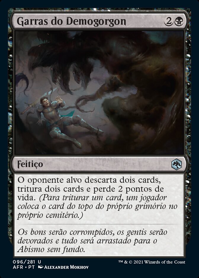 Garras do Demogorgon