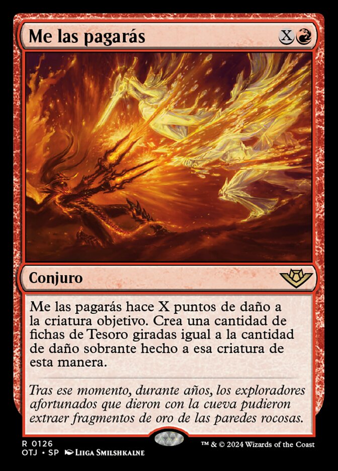 Me las pagarás