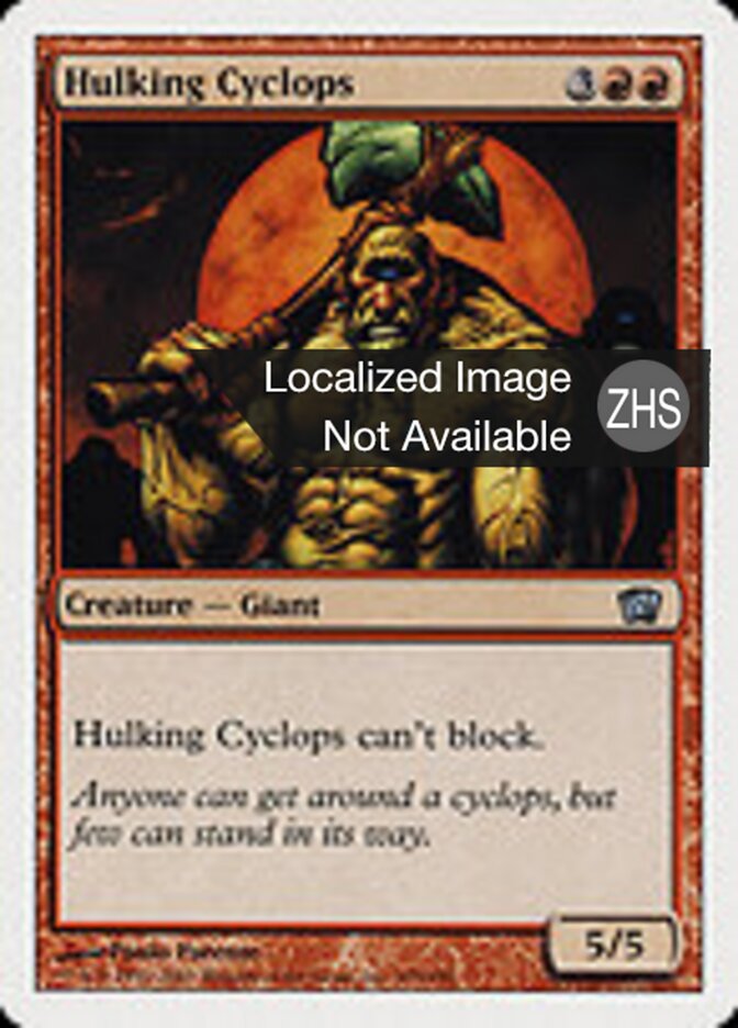 Hulking Cyclops