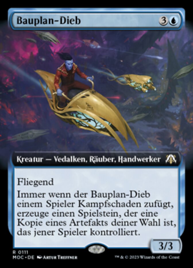 Bauplan-Dieb