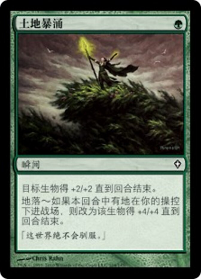土地暴涌