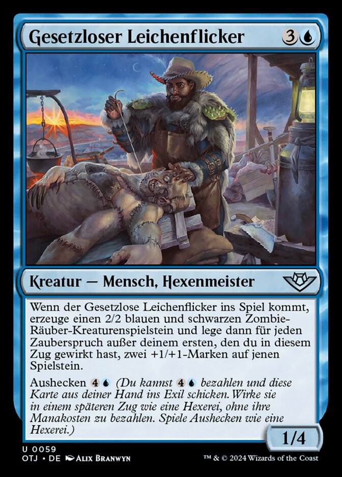 Gesetzloser Leichenflicker