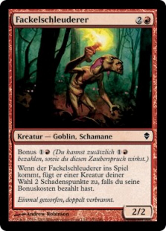 Fackelschleuderer