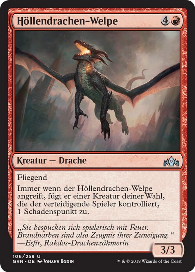 Höllendrachen-Welpe