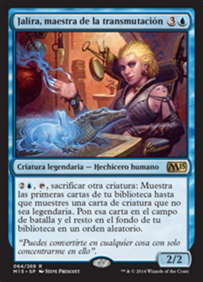 Jalira, maestra de la transmutación