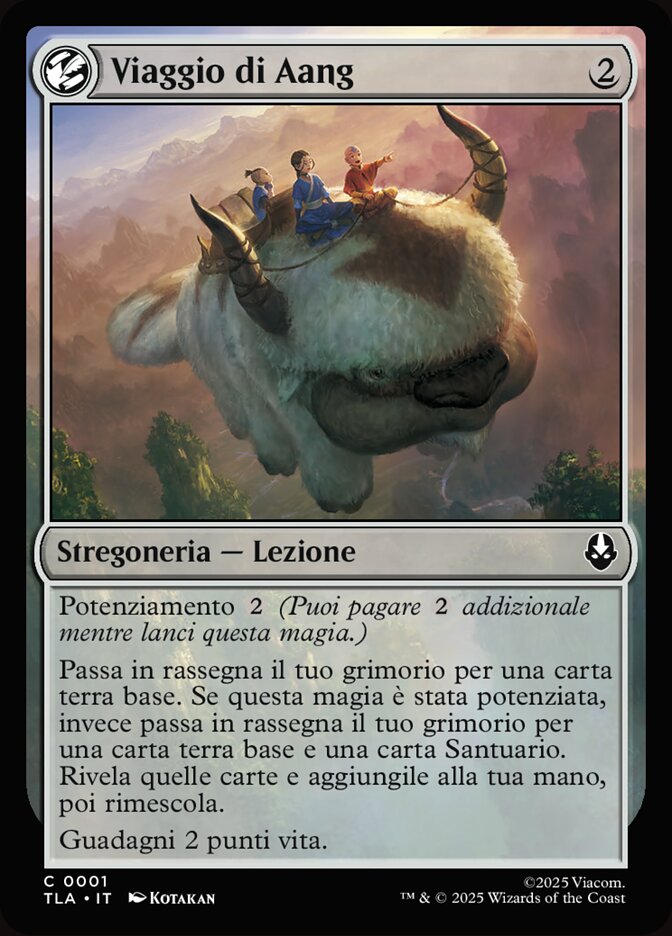 Viaggio di Aang