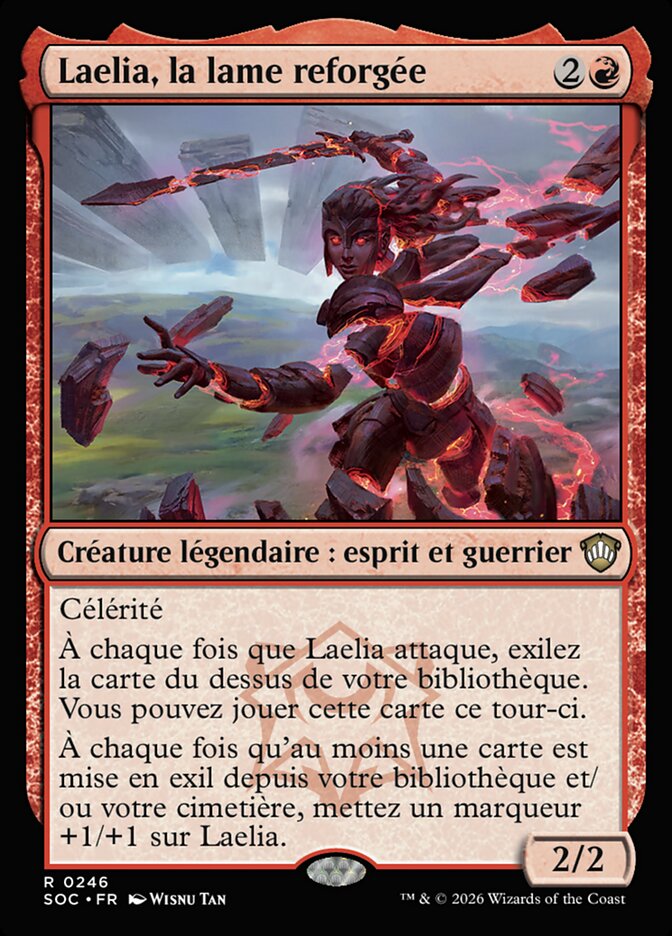 Laelia, la lame reforgée