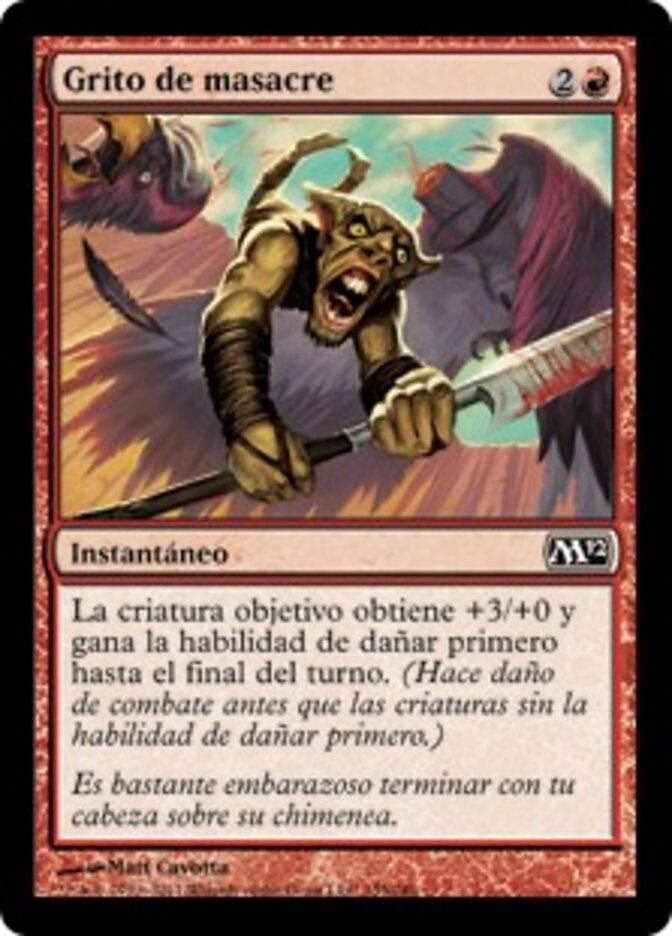 Grito de masacre