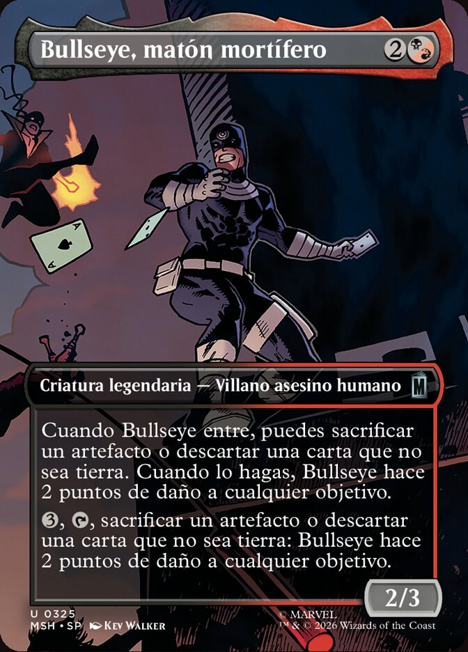 Bullseye, matón mortífero