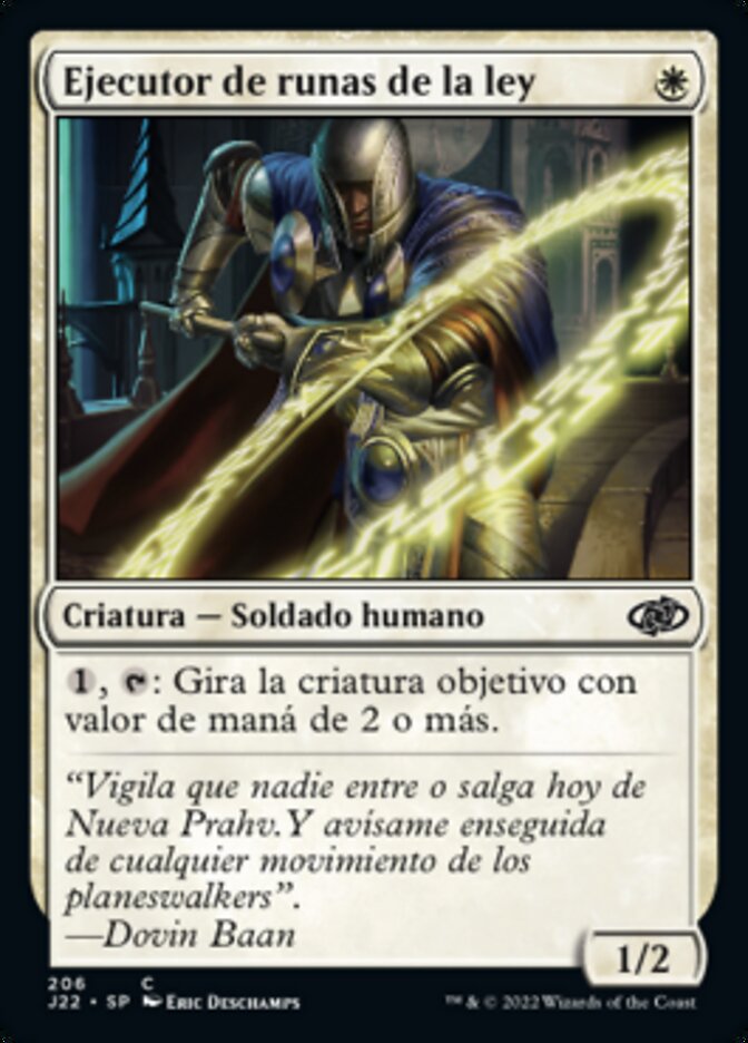 Ejecutor de runas de la ley