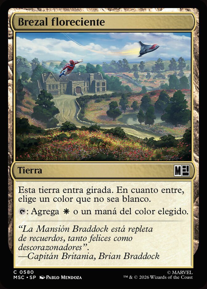 Brezal floreciente