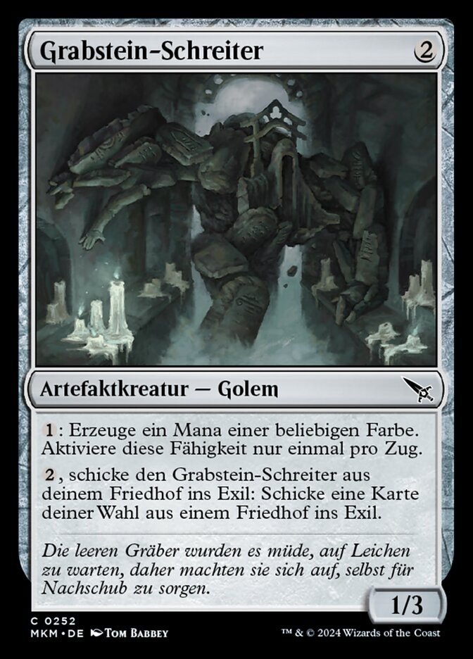 Grabstein-Schreiter