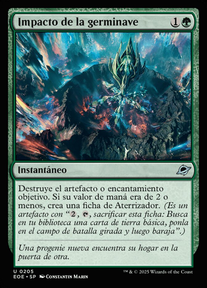 Impacto de la germinave