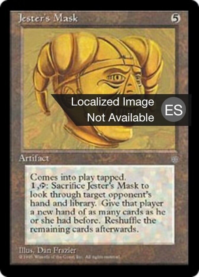 Máscara de bufón