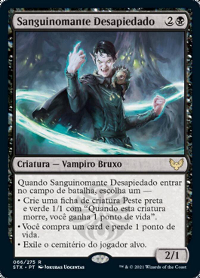 Sanguinomante Desapiedado