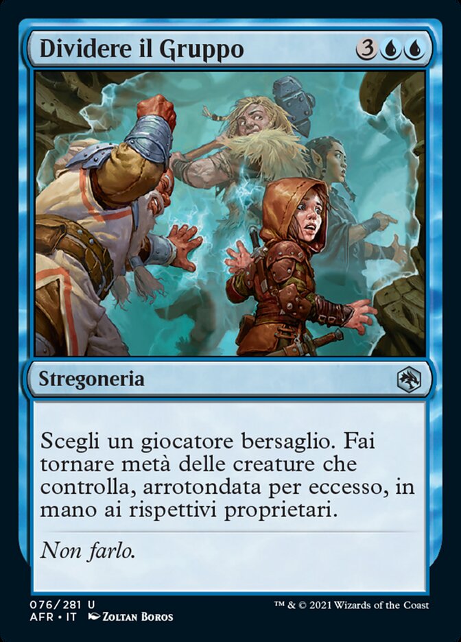 Dividere il Gruppo