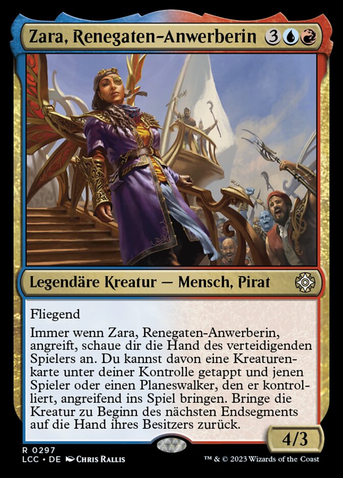 Zara, Renegaten-Anwerberin
