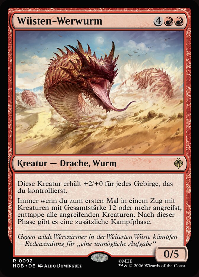 Wüsten-Werwurm