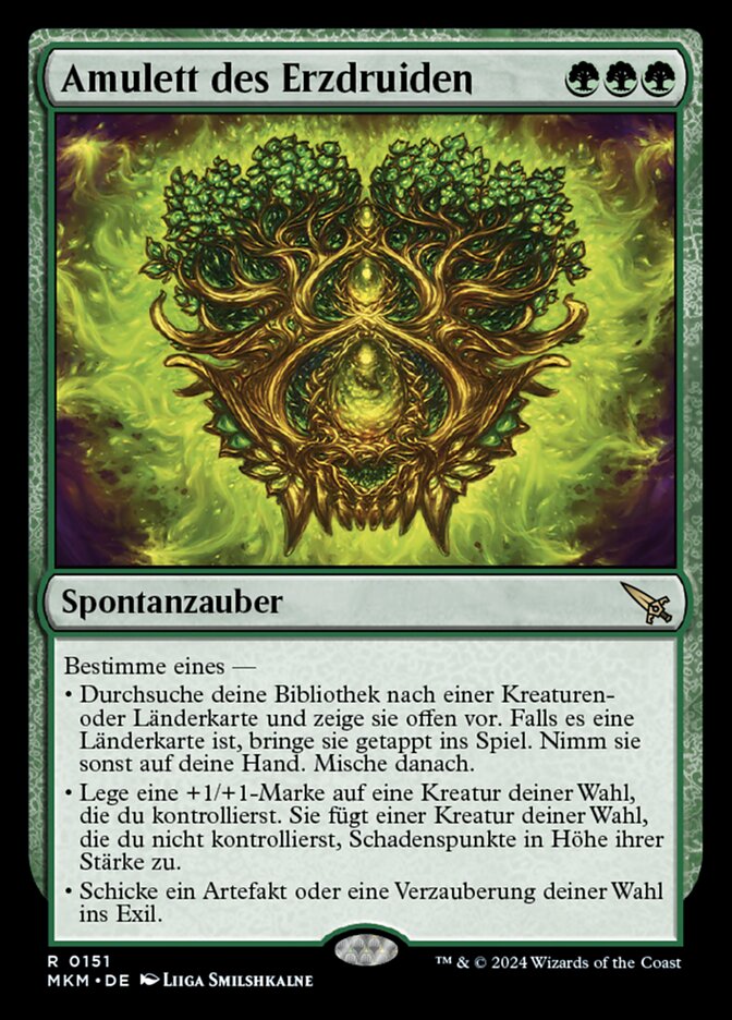 Amulett des Erzdruiden