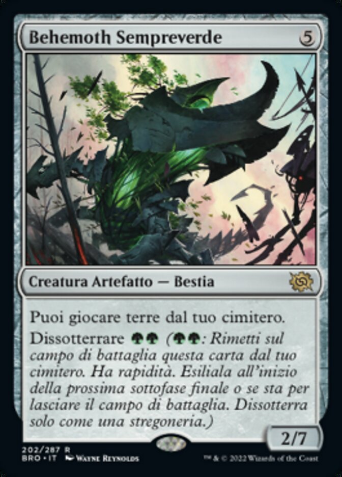 Behemoth Sempreverde