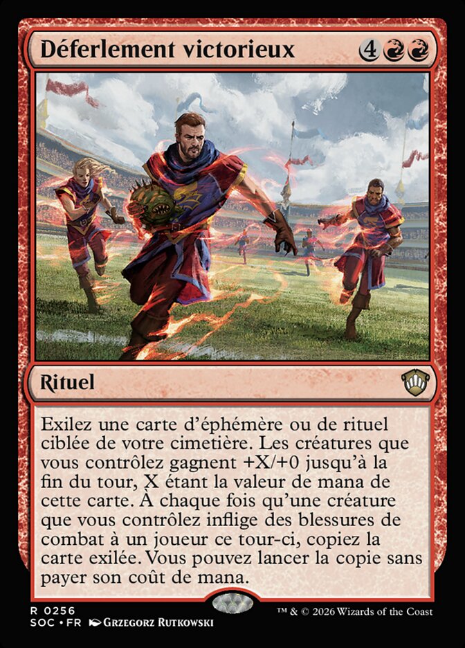 Déferlement victorieux