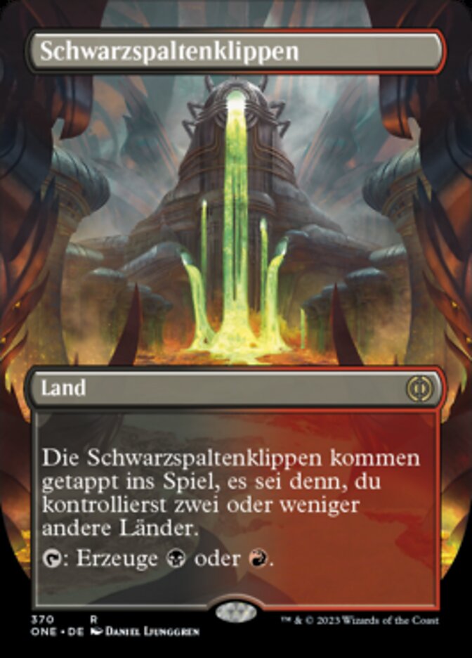 Schwarzspaltenklippen