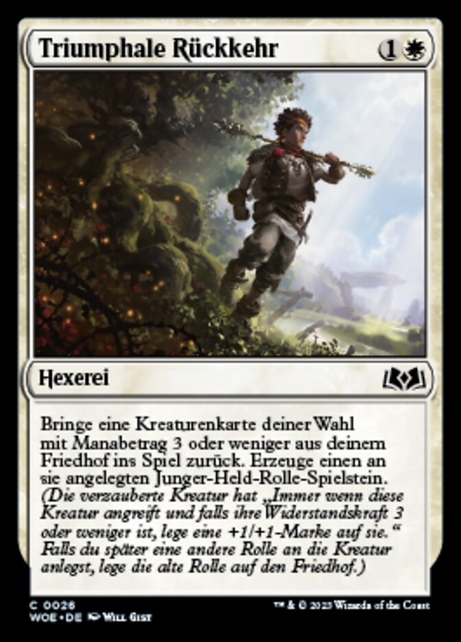 Triumphale Rückkehr