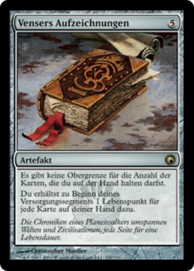 Vensers Aufzeichnungen