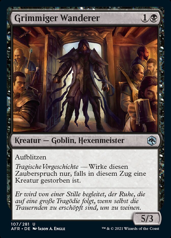 Grimmiger Wanderer