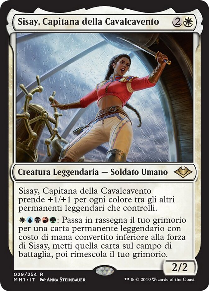 Sisay, Capitana della Cavalcavento