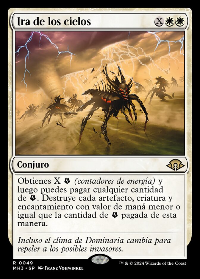Ira de los cielos