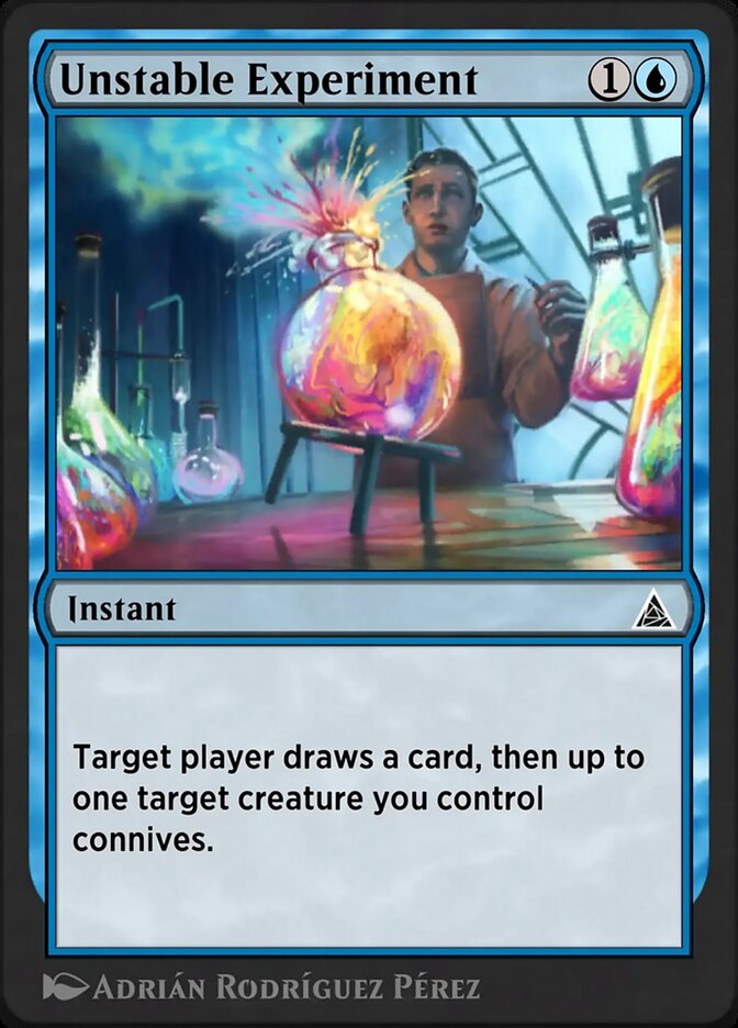 Unstable Experiment