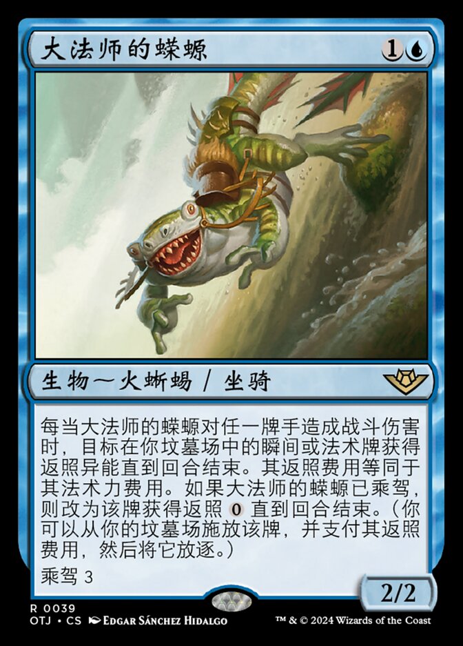大法师的蝾螈