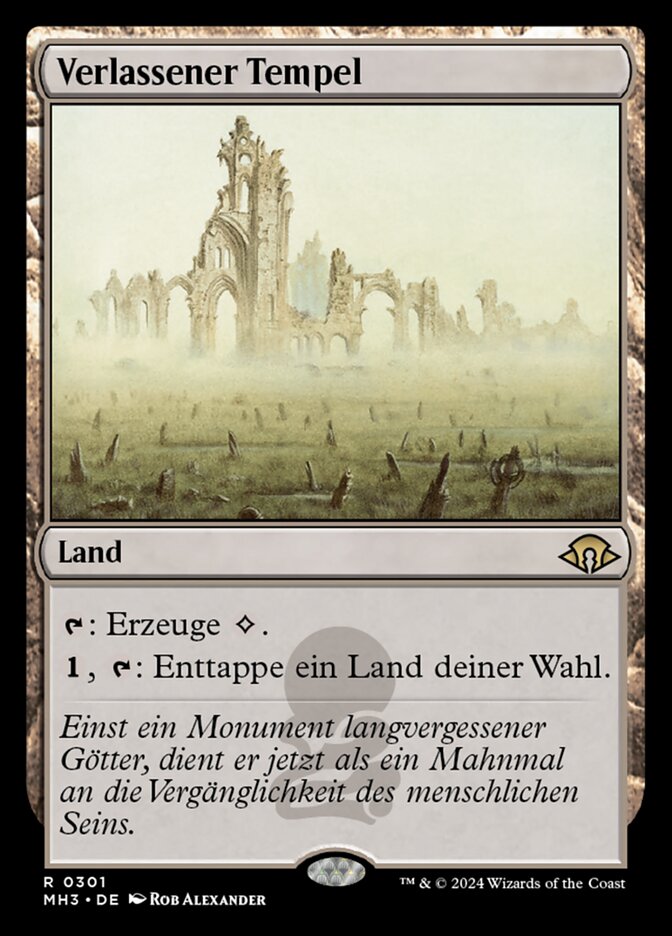 Verlassener Tempel