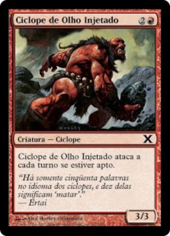 Ciclope de Olho Injetado