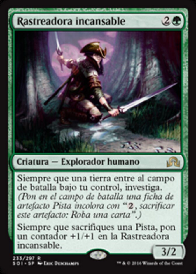 Rastreadora incansable