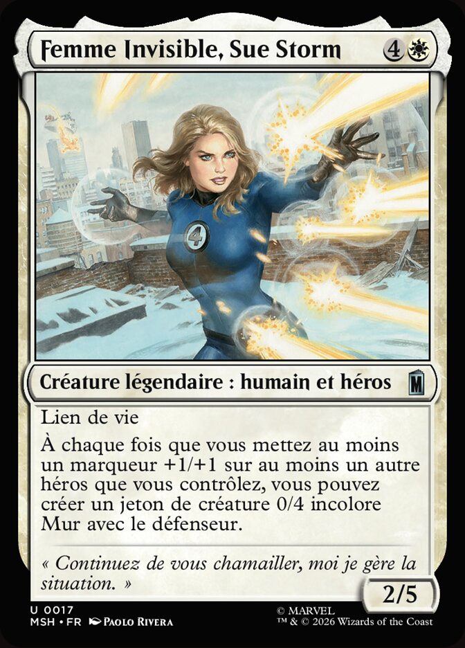 Femme Invisible, Sue Storm