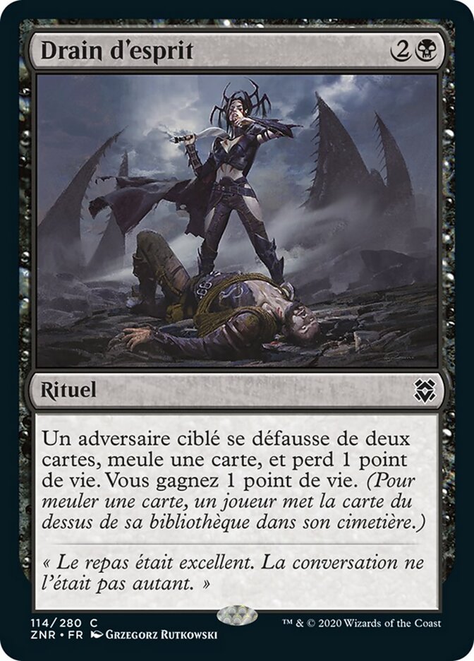 Drain d'esprit