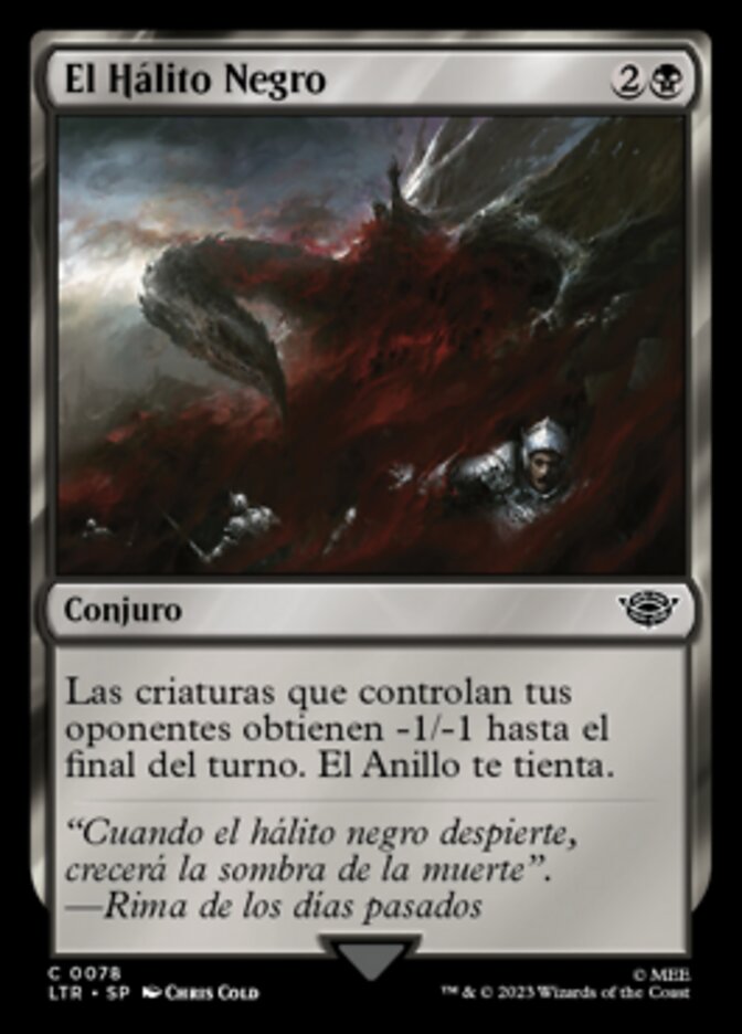 El Hálito Negro