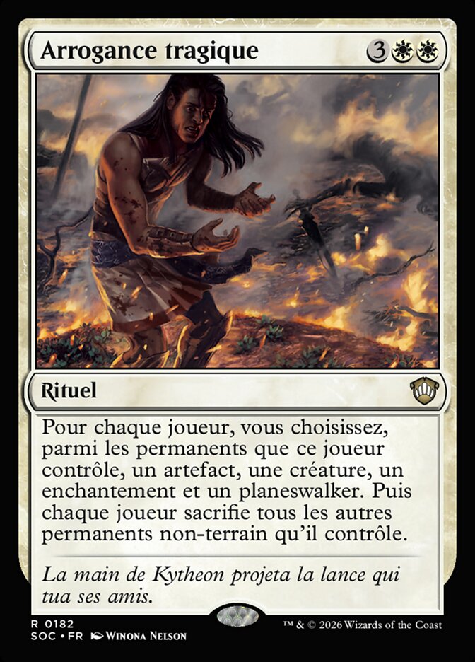 Arrogance tragique