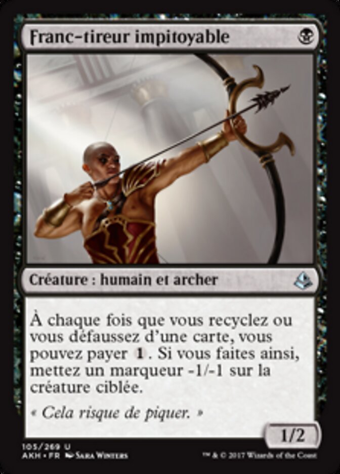 Franc-tireur impitoyable