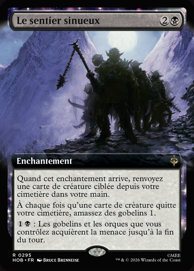 Le sentier sinueux