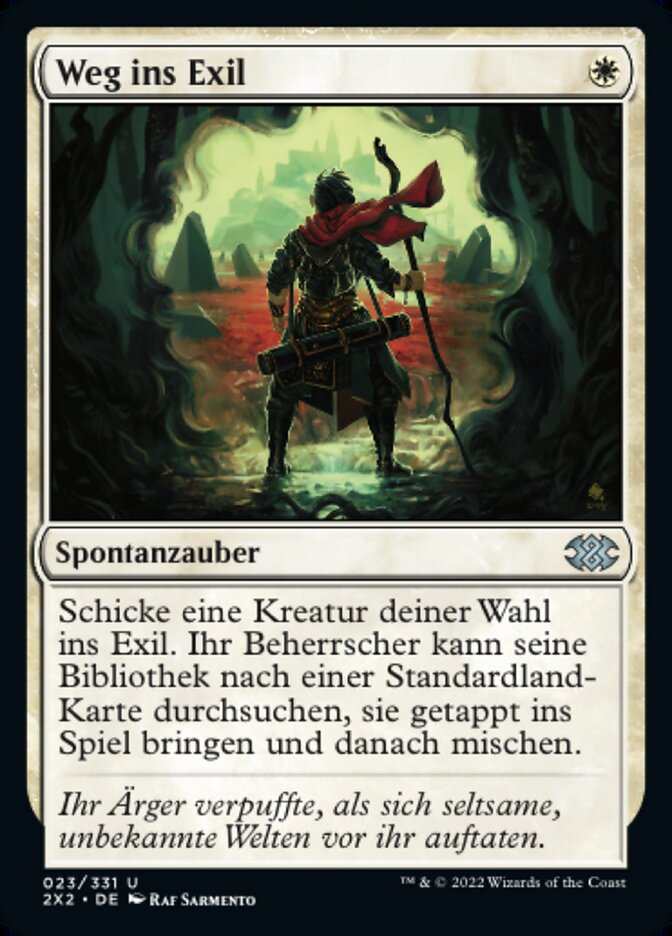 Weg ins Exil