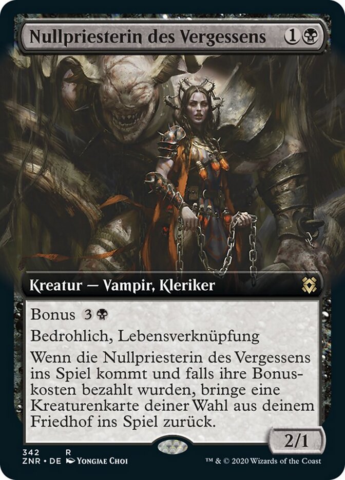 Nullpriesterin des Vergessens
