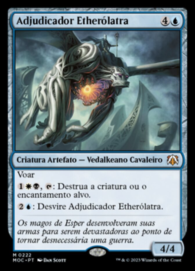 Adjudicador Etherólatra