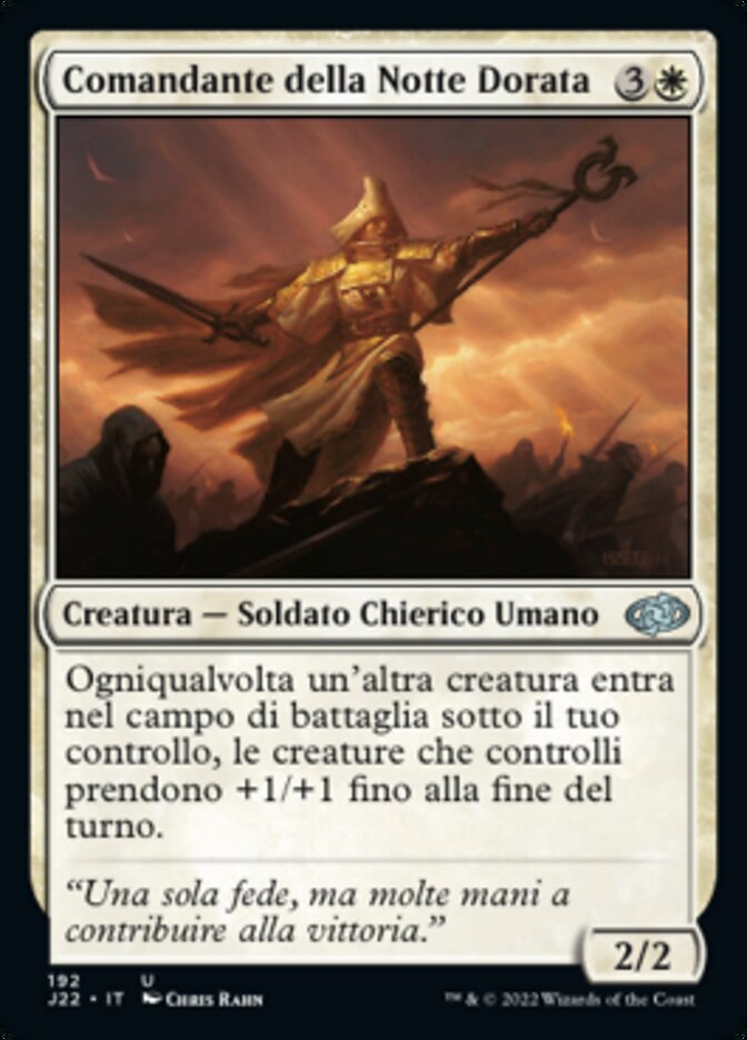 Comandante della Notte Dorata